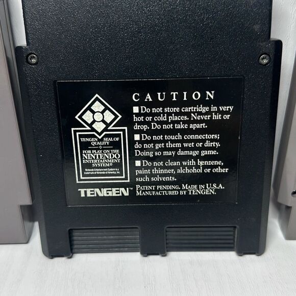 Nintendo NES Game Super Sprint Bases Loaded 2 and MLB Major League Baseball - Picture 6 of 7